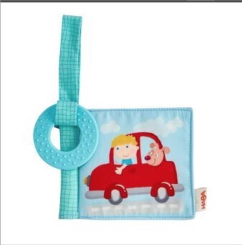 Haba buggyboek voertuigen - baby speelgoed boekje voertuigen.