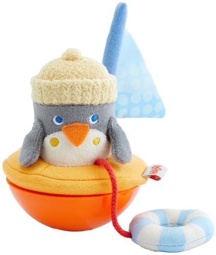 Haba Duikelaartje Pinguïn - Speelgoed voor peuters - Pinguïn badspeelgoed.
