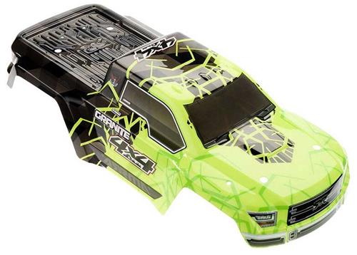 AR402253 Body Painted/Decal Green Granite 4x4 Mega