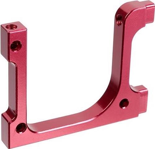 Team Corally - Alum. Rear Bulkhead Motor SSX-12 - Left - 7075 T6 - 1 pc