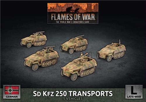 Flames of War: Sd Kfz 250 Transports