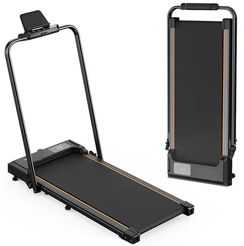 Loopband - Walking Pad - Wandelband - Hardloopband - Loopbanden - 2-in-1 - met 2,5 PK Motor - Afstandsbediening - Compacte Opvouwbare Treadmill - voor Thuis en Kantoor  Max. 120 kg  Snelheid 110 km/u