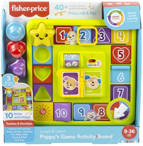 Fisher Price fantasie speelbord interactief speelgoed multicolor.