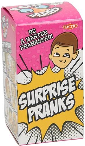 Grappenbox Surprise Pranks grappendoos voor kinderen en volwassenen.
