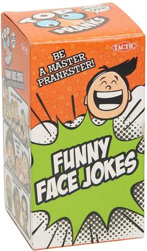Grappenbox Funny Face Jokes gezichten spel voor kinderen en familie.