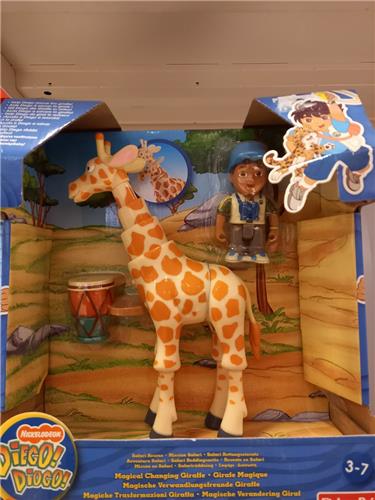 FISHER PRICE Diego magische verandering giraffe