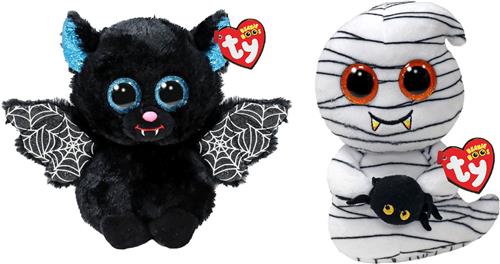 Ty Beanie Boo Halloween Pakket - met Battrick en Ooooky