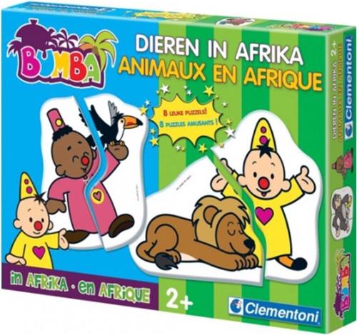 Bumba Leerpuzzel - Dieren in Afrika