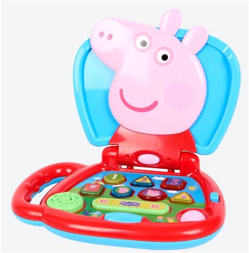 Peppa Pig Mijn Eerste Laptop  Baby Speelcomputer met Licht & Geluid (vanaf 6 maanden)