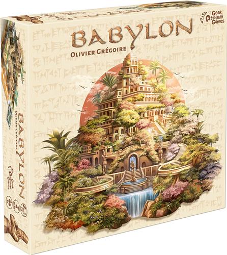 BABYLON - Geronimo Games - Geek Attitude Games - VANAF 8 JAAR - VAN 2 TOT 4 SPELERS - BORDSPEL
