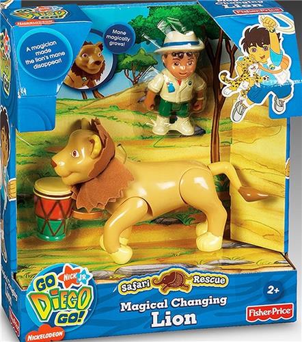 Go Diego Go Magische verandering leeuw - Fisher-Price
