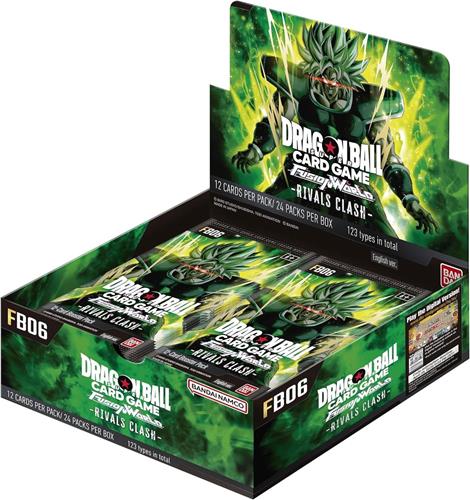 Dragon Ball Super Card Game - Fusion World FB06 Rivals Clash Booster Box - EN