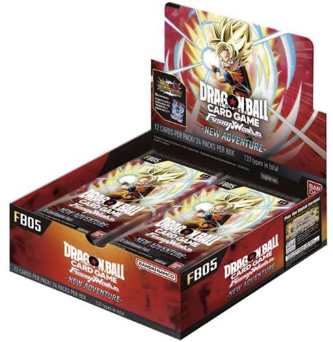 Dragon Ball Super Card Game - Fusion World FB05 New Adventure Booster Box - EN