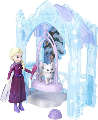 Disney Frozen Elsa's ijzige dierenschuilplaats - Poppenspeelsets