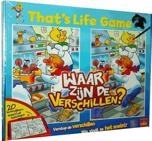 That's Life Game - Waar zijn de verschillen?
