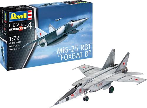 Revell Modelbouwpakket MIG-25 RBT "FOXBAT B"