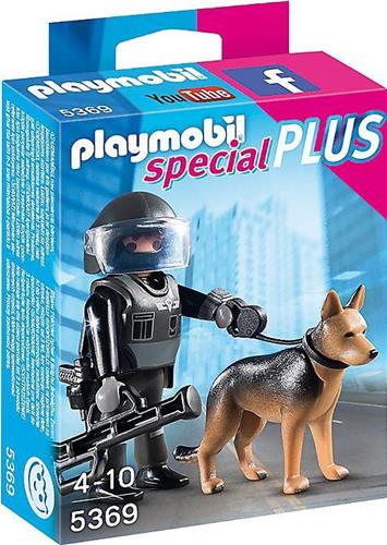 Playmobil Speciale politieagent met speurhond  - 5369