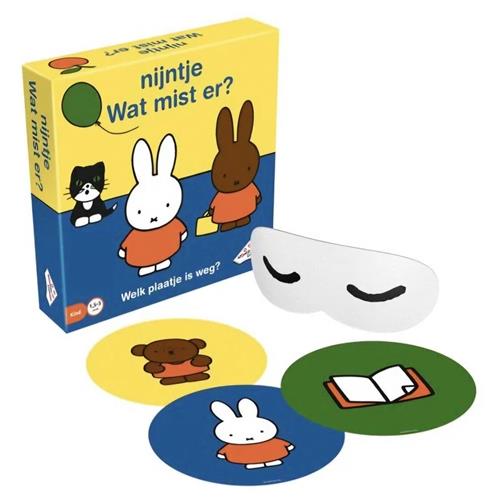 Nijntje - Wat mist er? Geheugenspel - 1,5-3Jaar - Afbeeldingen