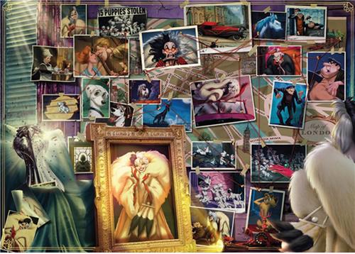 Ravensburger Slechterik Cruella De Vil (12001124) Puzzel 1000 Stukken Veelkleurig