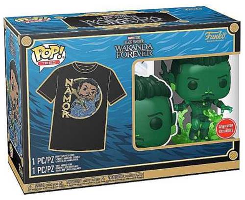 Funko Pop! Marvel: Black Panther - Wakanda Forever - Namor Pop And Tee - Gamestop Exclusive Maat XL