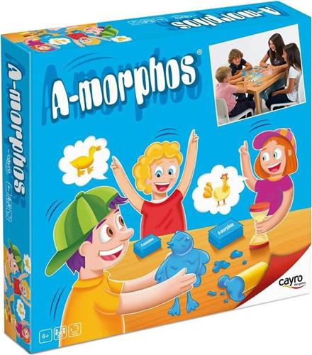 A-Morphos - gezelschapsspel van Cayro met boetseerklei