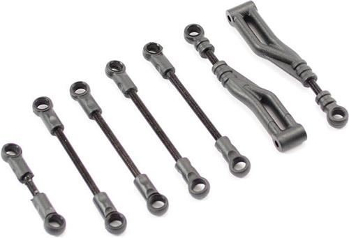 Ishima - Front Upper Linkage Set +Steering Linkage Set + Rear Upper Linkage Set + Servo Linkage Set
