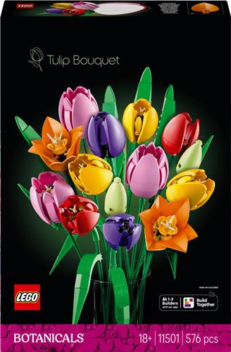 LEGO® Botanicals Boeket met Tulpen Bloemendecoratie - 11501