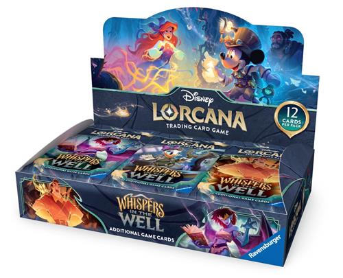 Disney Lorcana TCG  Whispers in the Well Display (24 Boosters)  Trading Card Game  Vanaf 8 jaar