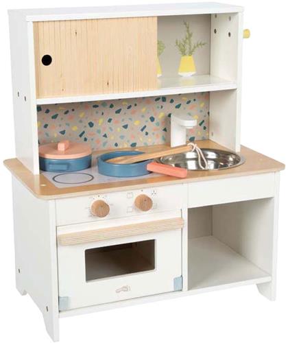 Small Foot - Houten Terrazzo Speelkeuken Compact