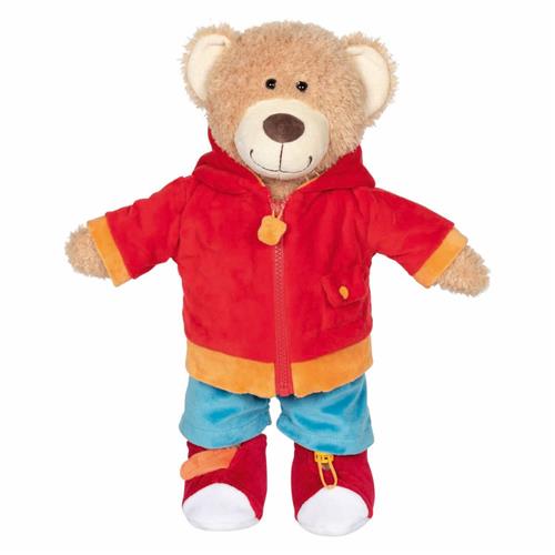 Goki Teddy Brommel Leren Aankleden Knuffel