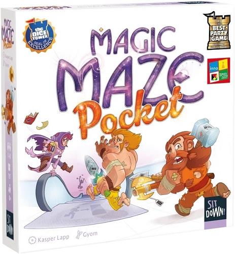 Magic Maze Pocket - GERONIMO GAMES - Sit Down - kaartspel - escape room spel - coöperatief spel - vanaf 8 jaar oud - van 2 tot 8 spelers