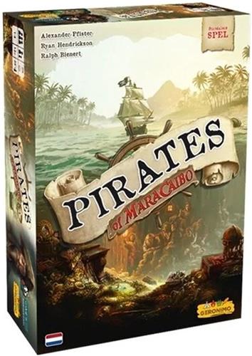 Pirates of Maracaibo NL - Nederlandstalig - GERONIMO GAMES - Bordspel - vanaf 12 jaar oud - van 1 tot 4 spelers