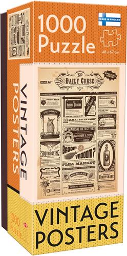 Puzzle 1000 Vintage: Daily Curse - Puzzel 1000 Vintage: Daily Curse