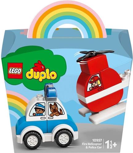 Lego Duplo 10957 Fire Helicopter & Police Car
