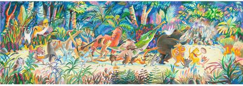 Djeco Puzzel Gallery Woods Muziekband - 200 stukjes