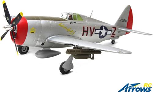 Arrows RC - P-47 Thunderbolt - 980mm - PNP - w/ Electric Retracts