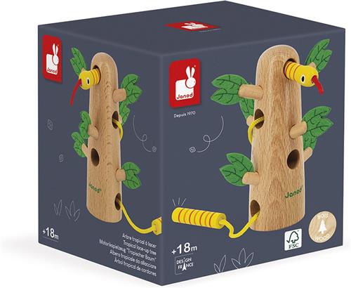 Janod Tropik - Rijgspel boom