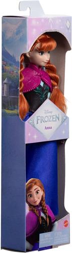 Disney Frozen Anna Standard Fashion Doll, Modepop, Vrouw, 3 jaar, Jongen/meisje, 323,9 mm, 115 g