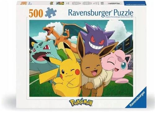 Puzzle 2D: Pokemon Classic 500 el. (12000441) - 2D-puzzel: Pokemon Classic 500 stukjes (12000441)
