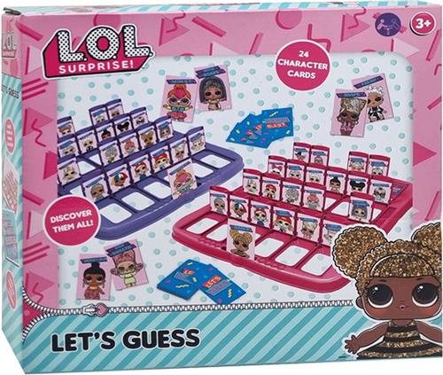 L.O.L. Surprise gezelschapsspel Let's Guess voor kinderen.