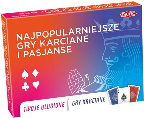 Tactic Najpopularniejsze gry karciane i pasjanse