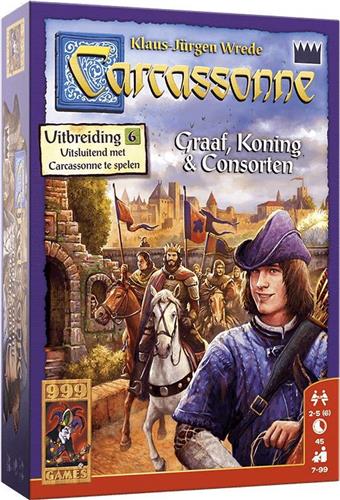 Carcassonne: Graaf, Koning en Consorten Uitbreiding Bordspel