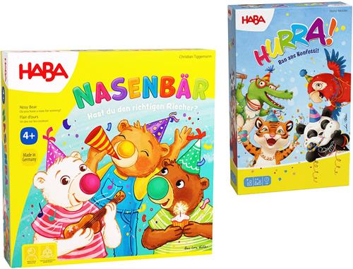 HABA Spielesammlung Hurra & Nasenbär