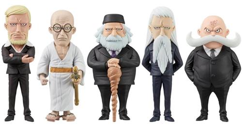 Bandai One Piece - World Collectable Figuur - Five Elders