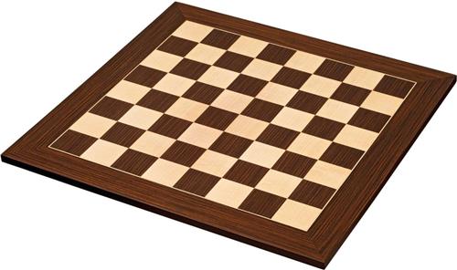 Philos schaakbord Helsinki 50 mm houten speelbord klassiek.