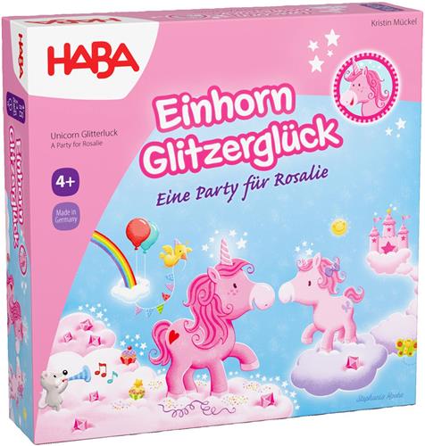HABA Spiel Einhorn Glitzerglück - Party für Rosali