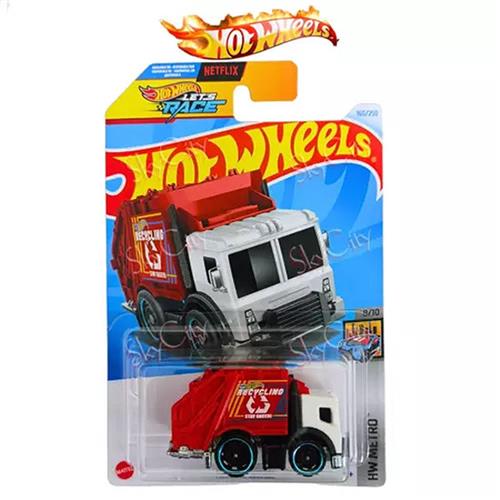 HOT WHEELS TOTAL DISPOSAL RED/WHITE 160/250 1:64 HW METRO 8/10