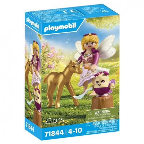 PLAYMOBIL: Gouden eenhoornveulen met fee - 71844