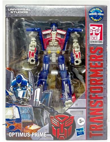Transformers Universal Studios Deluxe Class Optimus Prime Figure Hasbro