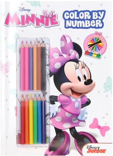 Kleuren op Nummer - Minnie Mouse